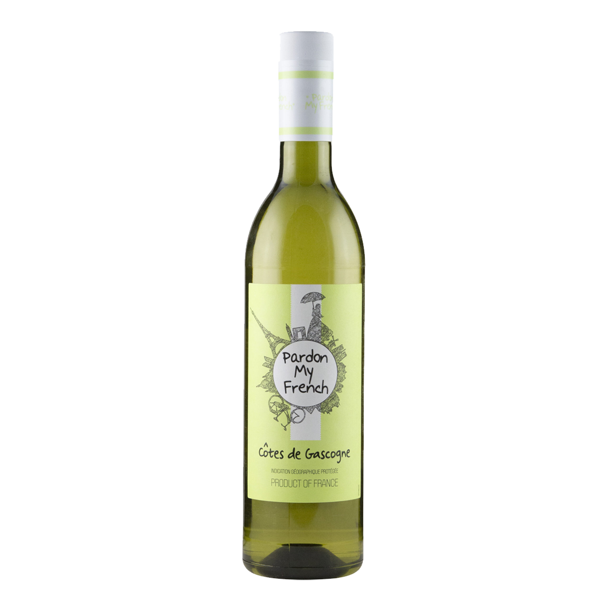 Pardon My French - White (PET fles)